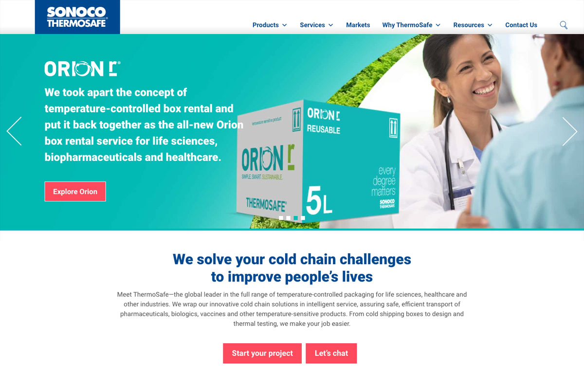 ThermoSafe website